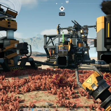 Satisfactory fabbrica automatizzata su pianeta alieno – catene di produzione e risorse sparse