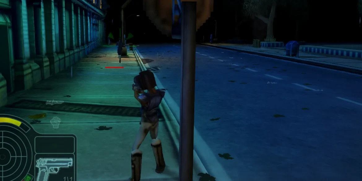 Urban Chaos del 1999 con la protagonista D’arci Stern