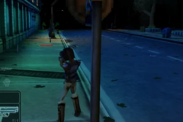 Urban Chaos del 1999 con la protagonista D’arci Stern